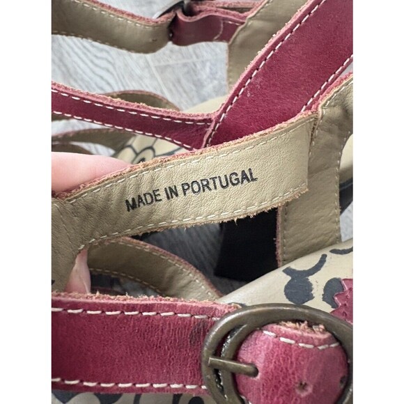 Unique Women's Red Strappy Heeled Sandals 40/9 (8.5) - Picture 7 of 8